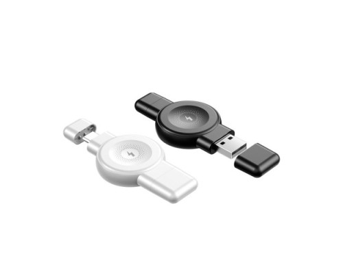 МЗП XO CX026 Apple/Samsung USB-A/, Type-c Watch Wireless Charger Чорний mag-692068085658960168
