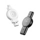 МЗП XO CX026 Apple/Samsung USB-A/, Type-c Watch Wireless Charger Чорний mag-692068085658960168