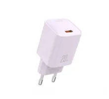 МЗП XO L146(EU) PD20W Single USB-C Charger Фіолетовий mag-6920680859757147311