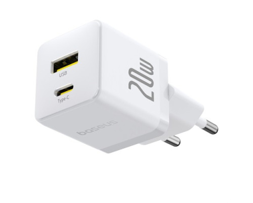МЗП Baseus Palm Type-C+USB 20W White P10111608213-00 mag-6932172672744129014