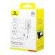 МЗП Baseus Palm Type-C+USB 20W White P10111608213-00 mag-6932172672744129014