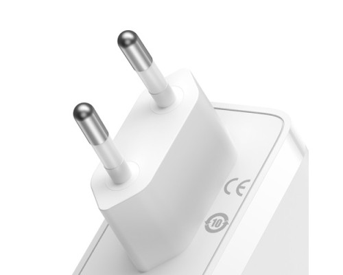 МЗП Baseus GaN5 Pro Fast Charger 2C+U 140W EU Cable Type-C to Type-C 1m White CCGP100202 mag-6932172610234131195