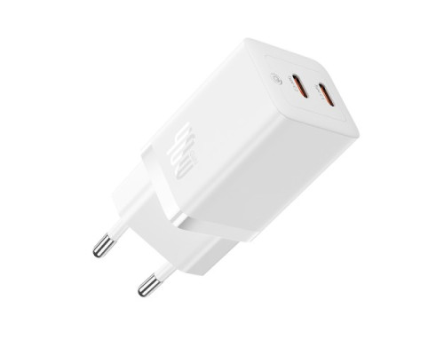 МЗП Baseus GaN5 Pro Fast Charger C+C 40W EU White CCGP180102 mag-693217262791156113
