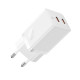 МЗП Baseus GaN5 Pro Fast Charger C+C 40W EU White CCGP180102 mag-693217262791156113
