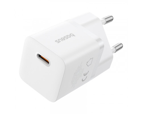 МЗП Baseus GaN5 Fast Charger (mini) 1C 25W EU White P10110909213-00 дефект пакування mag-2000001588642132311
