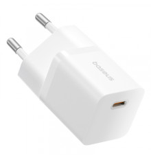 МЗП Baseus GaN5 Fast Charger (mini) 1C 25W EU White P10110909213-00 дефект пакування mag-2000001588642132311