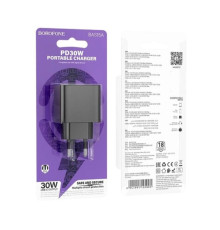 МЗП BOROFONE BAS15A Erudite single port PD30W чорний mag-6941991105005139538