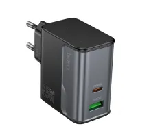 МЗП HOCO CS74A Star Speed PD45W+QC3.0 charger(EU) midnight black mag-6942007653848146742
