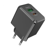 МЗП HOCO CS14A Ocean PD20W+QC3.0 charger Black mag-6942007603898138641