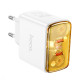 МЗП HOCO CS43A Smart PD45W(2C) charger White mag-6942007620833138121