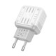 МЗП HOCO C135A Rock PD20W+QC3.0 charger White mag-6942007627221137240