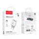 МЗП HOCO C135A Rock PD20W+QC3.0 charger White mag-6942007627221137240