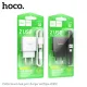 МЗП HOCO C141A Smart dual-port charger set 5V/2.1A + Type-C Cable Black mag-6942007627900152124