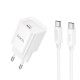 МЗП HOCO C147A Charm PD20W+QC3.0 charger set(C to C) White mag-6942007630290137364