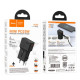 МЗП HOCO AC24 Mini PD25W+QC3.0 universal travel charger Black mag-6942007632379132686