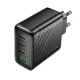 МЗП HOCO CS27A Supply PD67W(3C1A) charger(EU) black mag-6942007639835152313