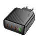 МЗП HOCO CS27A Supply PD67W(3C1A) charger(EU) black mag-6942007639835152313
