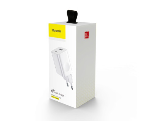 МЗП Baseus Charging Quick Charger 1USB/2A White CCALL-BX02 mag-6953156272446130015