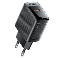 МЗП ACEFAST A102 PD30W GaN single USB-C charger Black mag-6974316283287153793