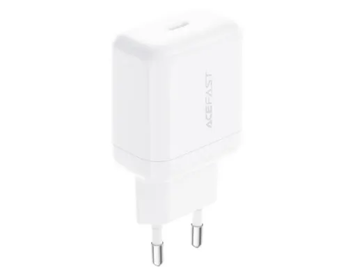 МЗП ACEFAST A130 PD20W single USB-C charger White mag-6974316284659153803