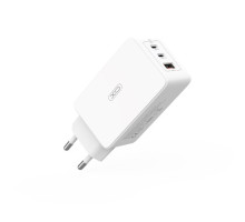 МЗП XO CE13 (EU) 65W GaN tech fast charging (2USB-C 65W/1USB-A 22.5W) Білий mag-6920680844272140353