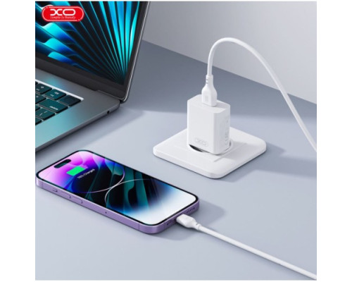 МЗП XO L126 USB-C PD20W Fast Charging Charger with Type-C cable Білий mag-692068084691757242