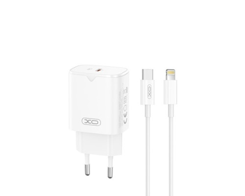 МЗП XO L131 PD30W 1USB-C Fast Charging with Lightning cable Білий mag-692068085424030225