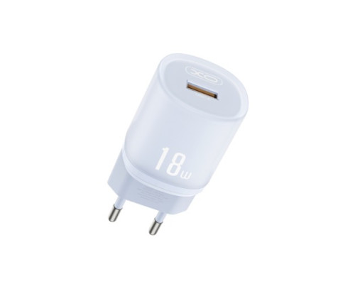 МЗП XO L157 1USB QC3.0 18W charger Синій mag-692068085934460191