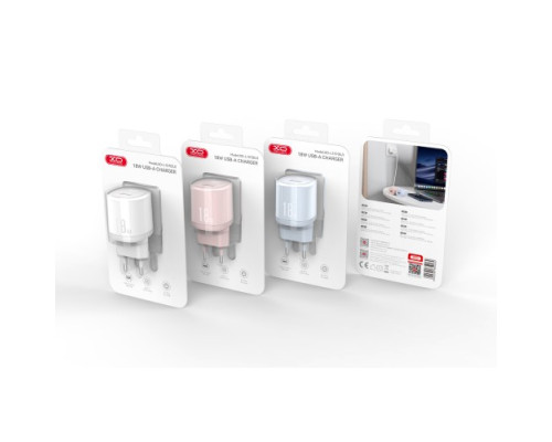 МЗП XO L157 1USB QC3.0 18W charger Синій mag-692068085934460191