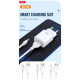МЗП XO L99(EU) 2.4A Home charger with Micro cable Білий mag-6920680827961140322
