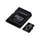 microSDXC (UHS-1) Kingston Canvas Select Plus 256Gb class 10 А1 (R-100MB/s) (adapter SD) (SDCS2/256GB)