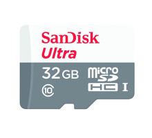 microSDHC (UHS-1) SanDisk Ultra 32Gb class 10 A1 (100Mb/s) (SDSQUNR-032G-GN3MN)