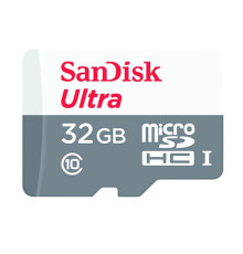 microSDHC (UHS-1) SanDisk Ultra 32Gb class 10 A1 (100Mb/s) (SDSQUNR-032G-GN3MN)