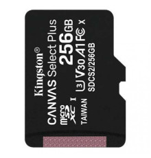 microSDXC (UHS-1) Kingston Canvas Select Plus 256Gb class 10 А1 (R-100MB/s) (SDCS2/256GBSP)