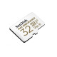 microSDHC (UHS-1 U3) SanDisk Max Endurance 32Gb class 10 V30 (100Mb/s) (adapterSD) (SDSQQVR-032G-GN6IA)