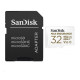 microSDHC (UHS-1 U3) SanDisk Max Endurance 32Gb class 10 V30 (100Mb/s) (adapterSD) (SDSQQVR-032G-GN6IA)