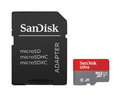 microSDXC (UHS-1) SanDisk Ultra A1 1TB class 10 (R150MB/s) (adapter SD) (SDSQUAC-1T00-GN6MA)