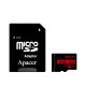 microSDHC (UHS-1) Apacer 32Gb class 10 V10 A1 R100MB/s (adapter SD) (AP32GMCSH10UB-R)