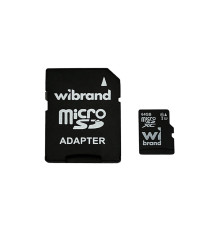 Карта пам'яті microSDXC (UHS-1 U3) Wibrand 64Gb class 10 (adapter SD) (WICDXU3/64GB-A)