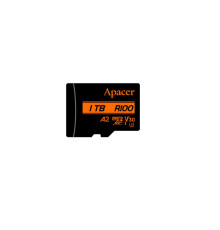 microSDXC (UHS-1 U3) Apacer A2 1TB class 10 V30 (R100MB/s, W80MB/s) (adapter SD) (AP1TBMCSX10U8-R)