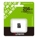 Карта пам'яті microSDXC (UHS-1) Kingston Canvas Select Plus Gen3 256Gb class 10 А1 (R-150MB/s) (SDCS3/256GBSP)