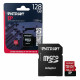 microSDXC (UHS-1 U3) Patriot EP Series 128Gb class 10 V30 (R-100MB/s, W-80MB/s) (adapter SD) (PEF128GEP31MCX)