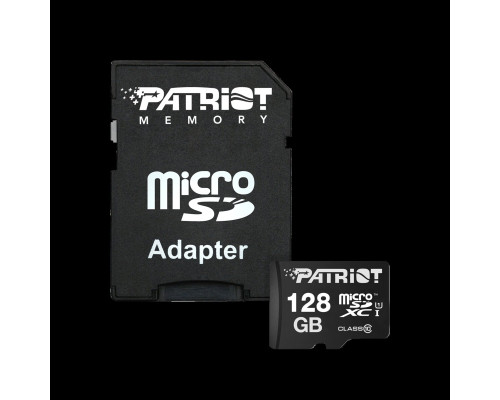 microSDXC (UHS-1) Patriot LX Series 128Gb class 10 (adapter SD) (PSF128GMCSDXC10)