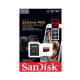 microSDXC (UHS-1 U3) SanDisk Extreme Pro A2 512Gb class 10 V30 (R200MB/s,W140MB/s) (adapter) (SDSQXCD-512G-GN6MA)