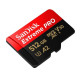 microSDXC (UHS-1 U3) SanDisk Extreme Pro A2 512Gb class 10 V30 (R200MB/s,W140MB/s) (adapter) (SDSQXCD-512G-GN6MA)