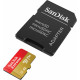 microSDXC (UHS-1 U3) SanDisk Extreme A2 256Gb class 10 V30 (R190MB/s,W130MB/s) (adapter SD) (SDSQXAV-256G-GN6MA)
