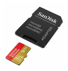 microSDXC (UHS-1 U3) SanDisk Extreme A2 1TB class 10 V30 (R190MB/s,W130MB/s) (adapter SD) (SDSQXAV-1T00-GN6MA)