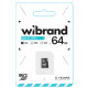 microSDXC (UHS-1) Wibrand 64Gb class 10 (WICDXU1/64GB)