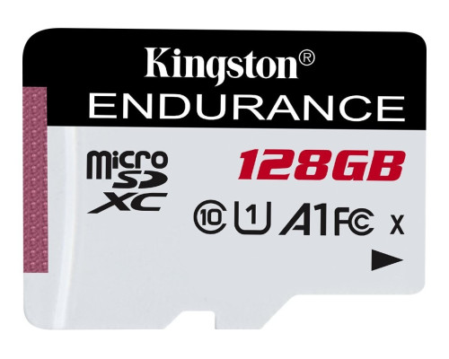 microSDXC (UHS-1 U1) Kingston Endurance 128Gb class 10 А1 (R95MB/s, W45MB/s) (SDCE/128GB)