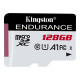 microSDXC (UHS-1 U1) Kingston Endurance 128Gb class 10 А1 (R95MB/s, W45MB/s) (SDCE/128GB)